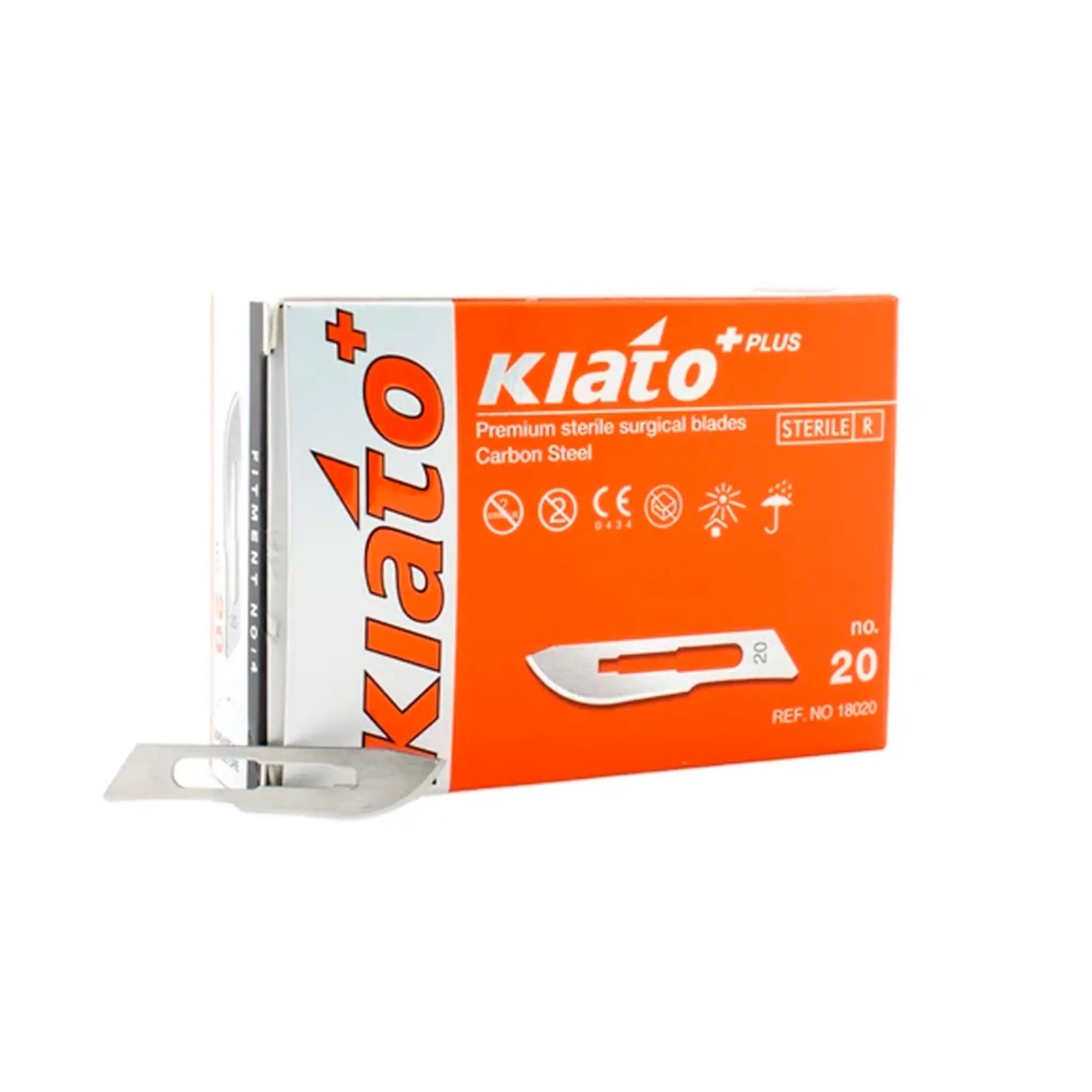 100 sterile skalpelblade - Kiato Plus Kiato 