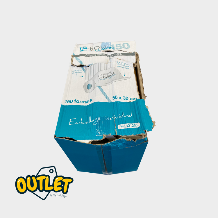 12 ruller Glatte hvide undersøgelsesark - 150 størrelser - 50 x 35 cm // Clearance Clearance 