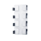 Unit Room tilbehør - Magnetisk holder til 4 handskebokse dispenser - Ruck