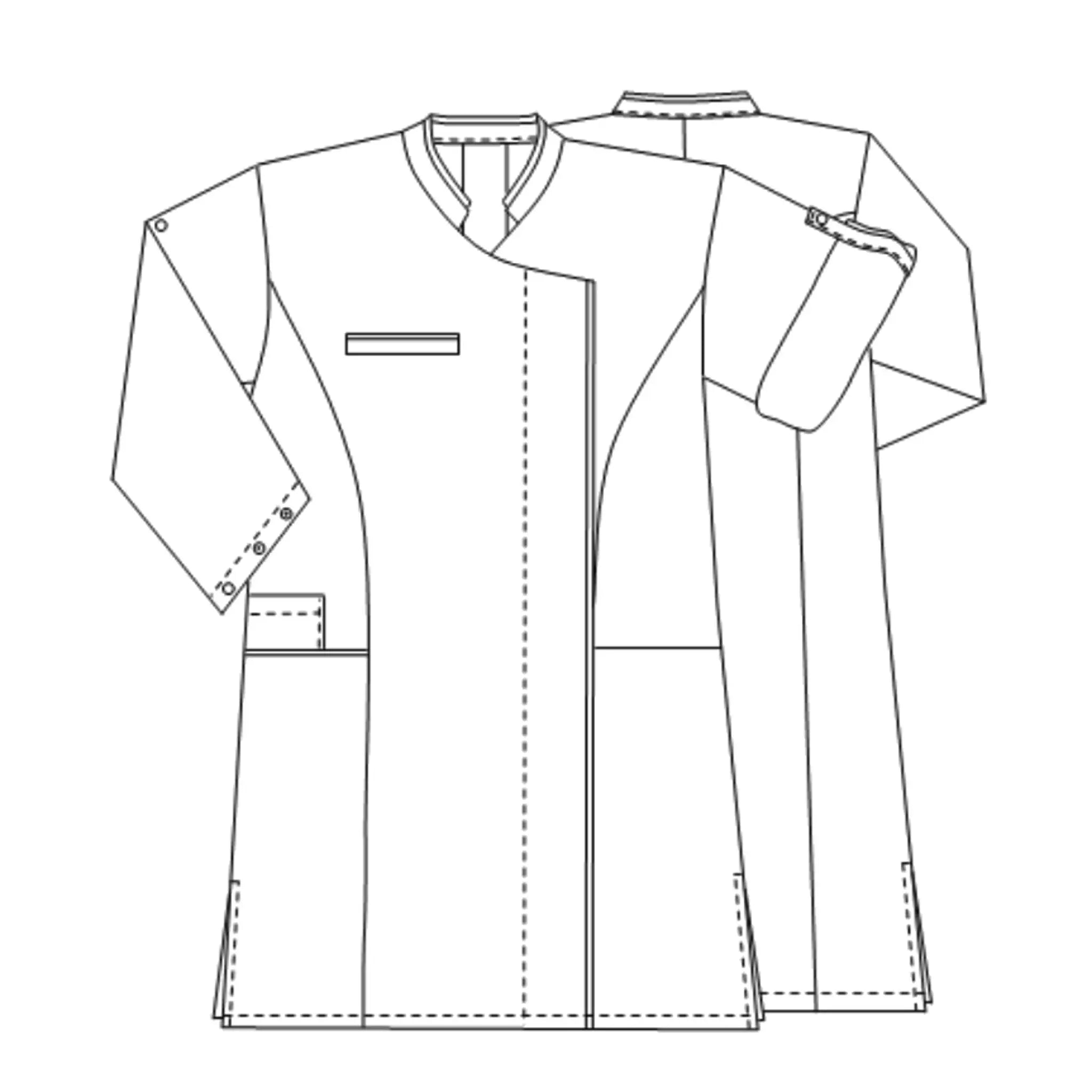 Adeline - Long blouse - Convertible long sleeves - Women - 100 cm My Blouse 