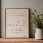 Dekorativ plakat - Afvikling af den bevægelige fod