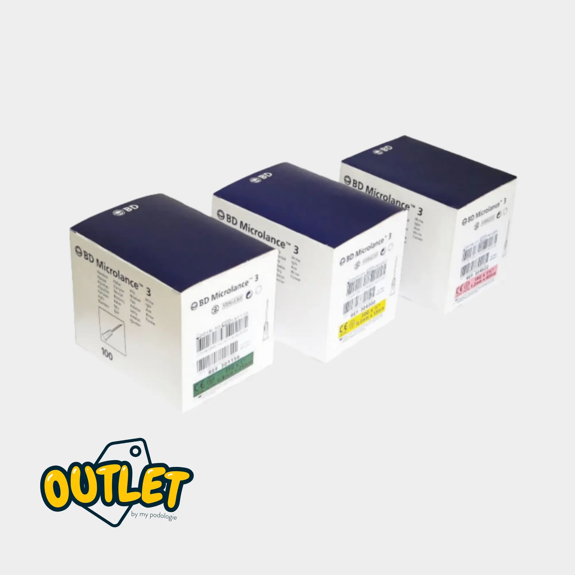 MICROLANCE 3 needle - Box of 100 - Several sizes - BD // BD Clearance Sale 
