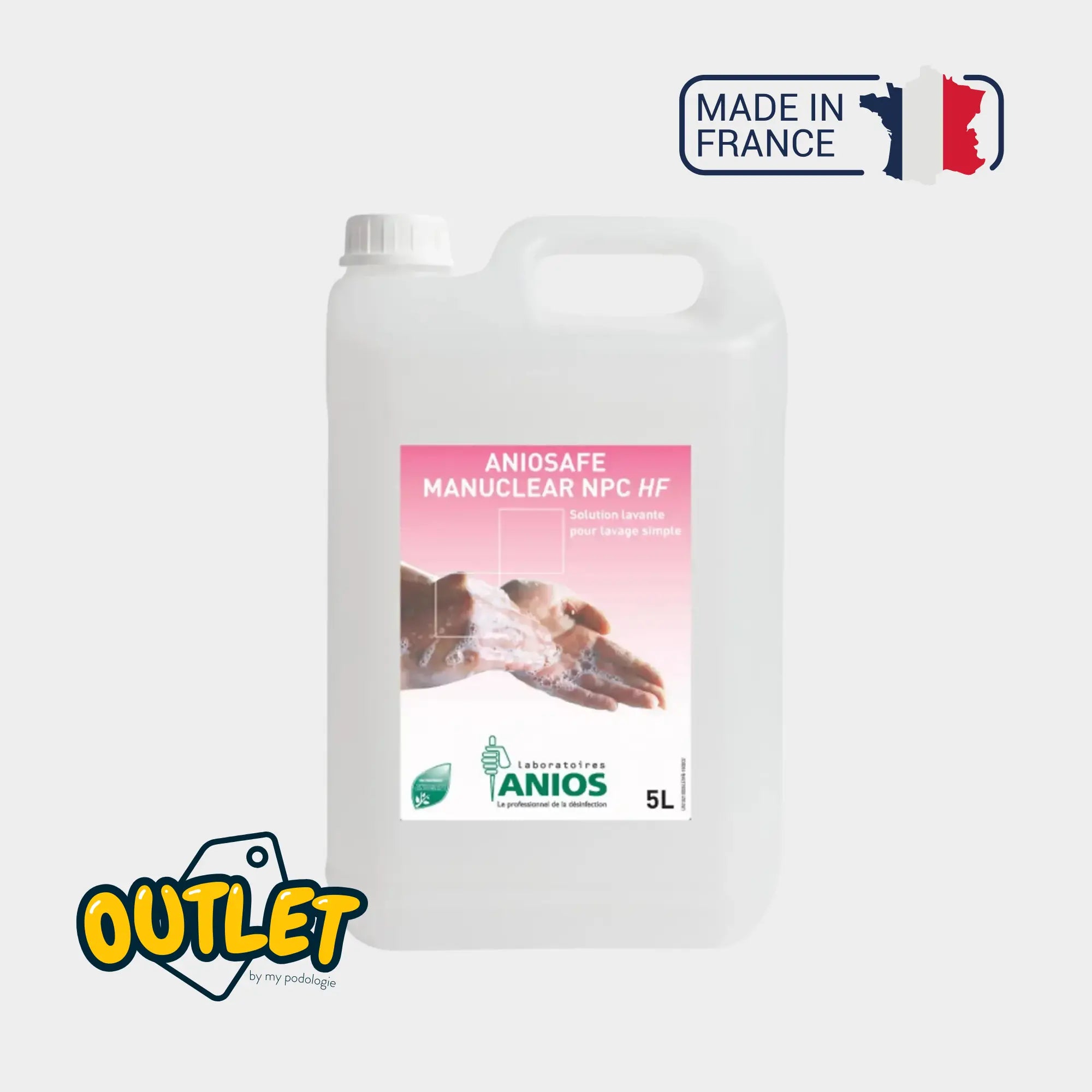 Aniosafe Manuclear NPC HF - Différents formats - Anios // Date courte Anios 