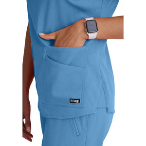 Aura - V-hals tunika - Damer - Grey's Anatomy Stretch Grey's Anatomy 