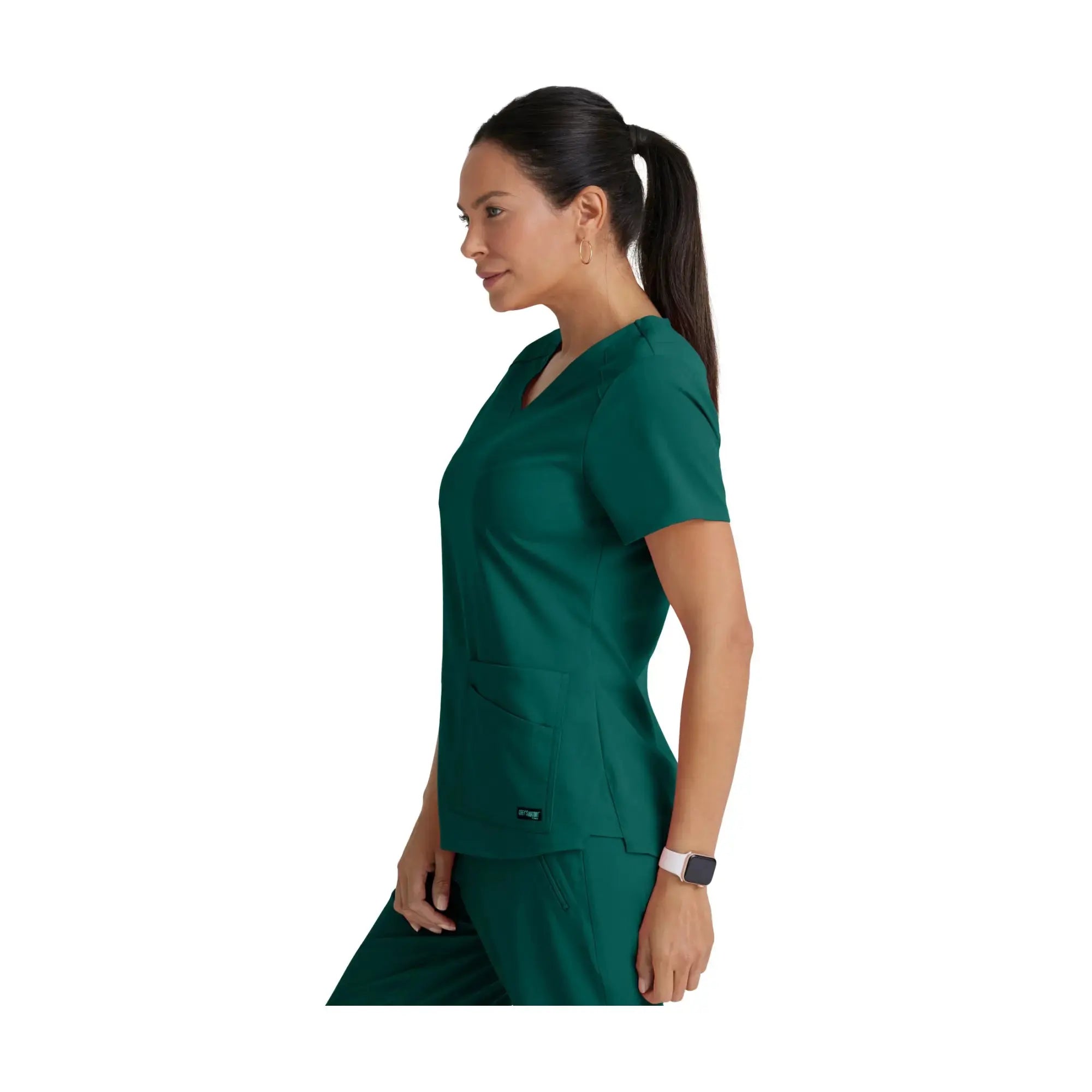 Aura - V-hals tunika - Damer - Grey's Anatomy Stretch Grey's Anatomy 
