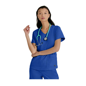 Aura - V-hals tunika - Damer - Grey's Anatomy Stretch Grey's Anatomy 