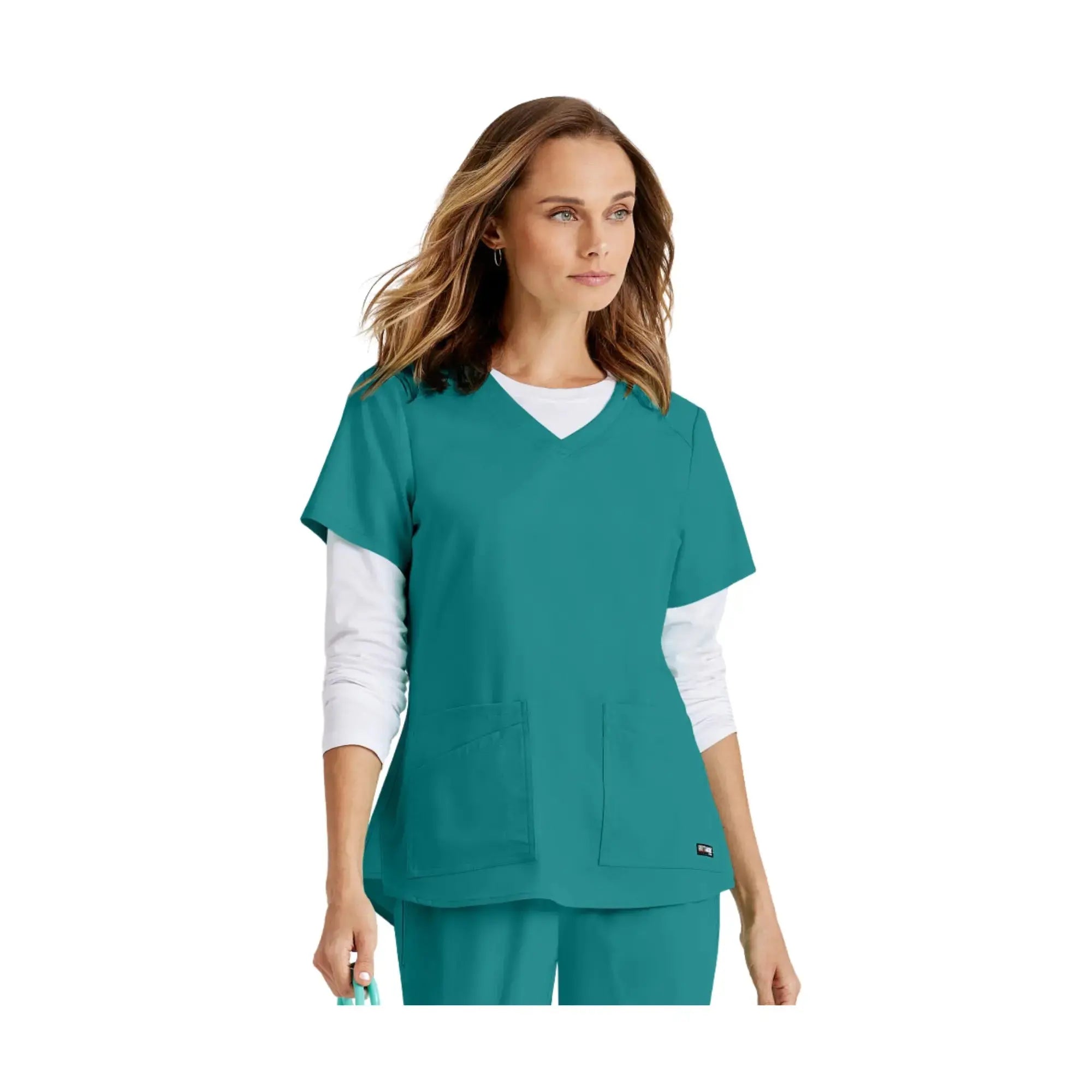 Aura - V-hals tunika - Damer - Grey's Anatomy Stretch Grey's Anatomy 