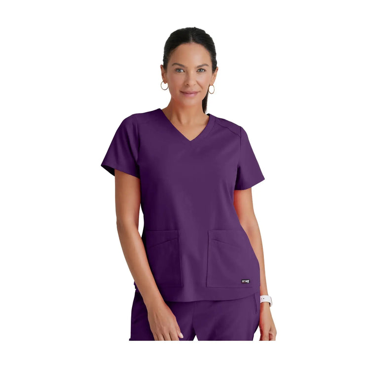 Aura - V-hals tunika - Damer - Grey's Anatomy Stretch Grey's Anatomy 