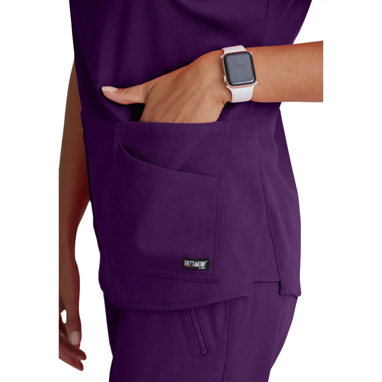 Aura - V-hals tunika - Damer - Grey's Anatomy Stretch Grey's Anatomy 