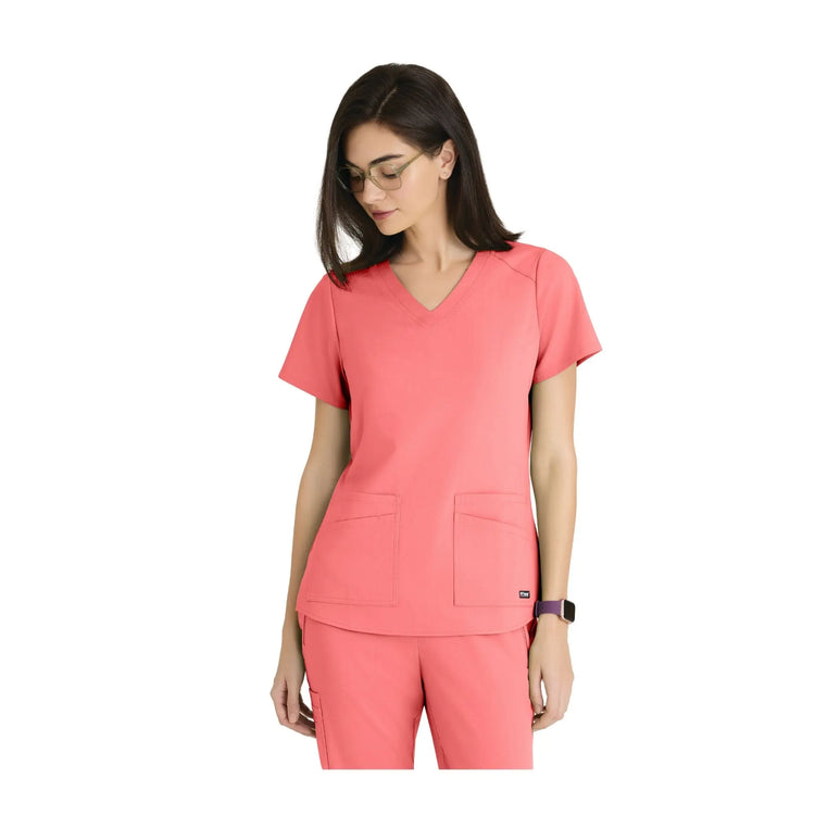 Aura - V-hals tunika - Damer - Grey's Anatomy Stretch Grey's Anatomy 