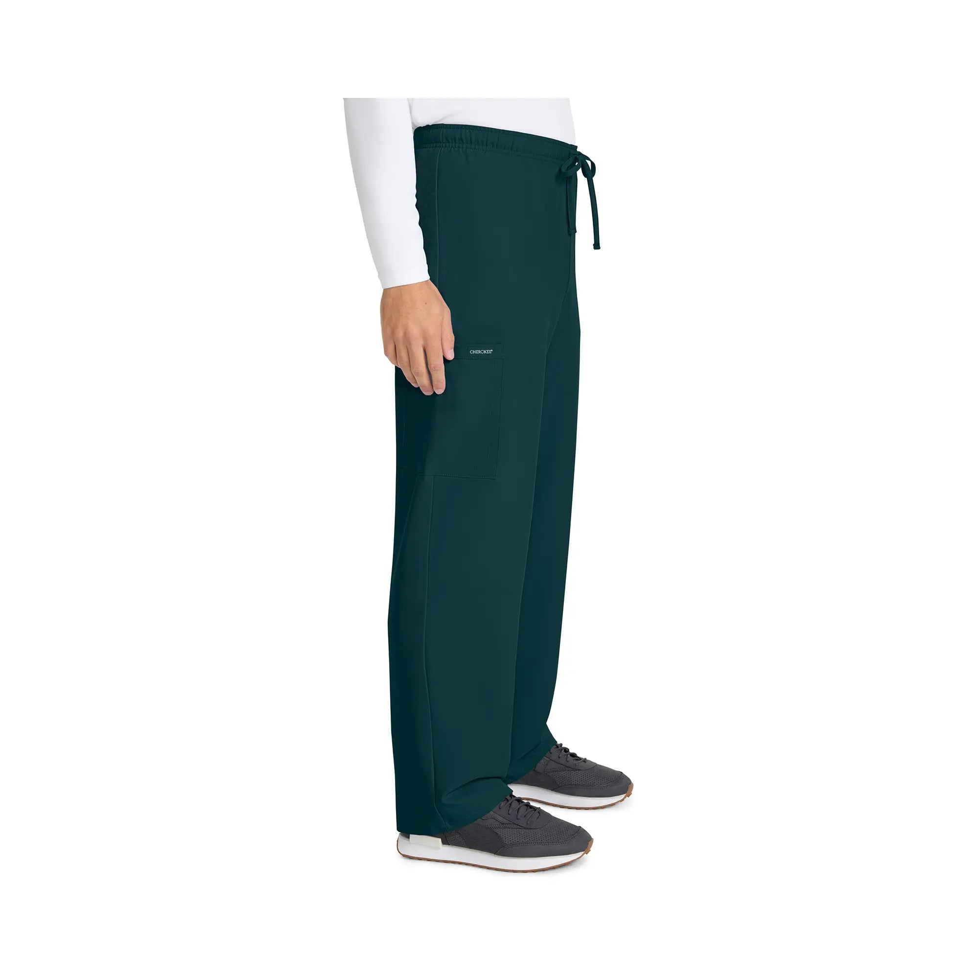 Bénesse - Straight Leg Drawstring Pants - Unisex - Cherokee Cherokee Authentic Workwear 