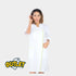 Damebluse - Str. L - My Bluse // Slut på serien My Podologie Aline - hvid/grany twill