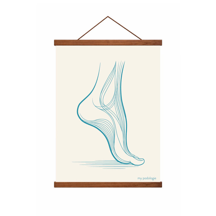 Cadre photo magnétique bois - plusieurs modèles My Podologie 