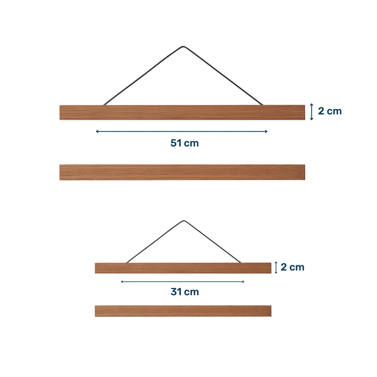 Cadre photo magnétique bois - plusieurs modèles My Podologie 