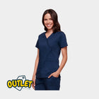 Cayenne Navy Blue - Str. XS - Cherokee wrap-tunika til kvinder // Slut på serien