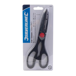 Ciseaux 3-en-1 - 210 mm - Silverline Silverline 