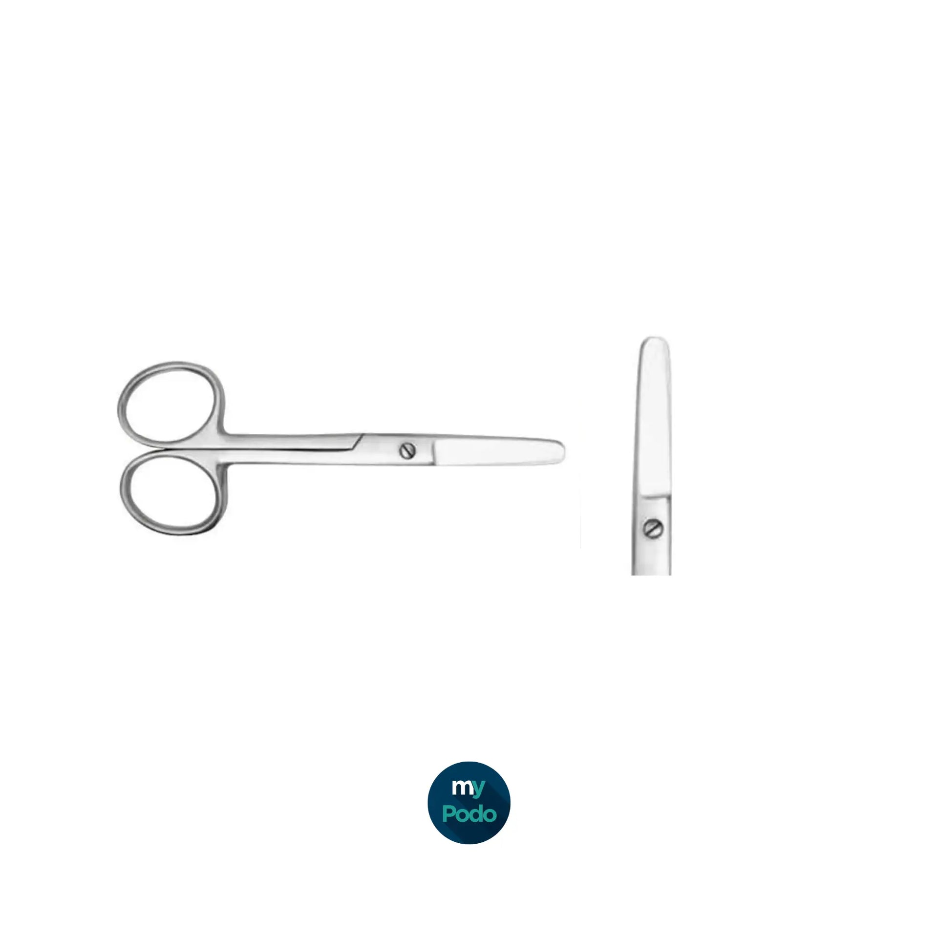 Ciseaux Droits - Bouts Mousses/Mousses - 14cm- My Podologie My Podologie 