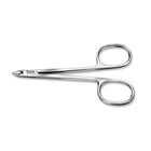 Straight cut scissors - Length: 8.5 cm - Cutting edge: 7 mm - Ruck