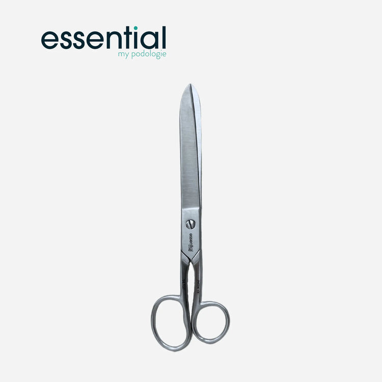 Ciseaux pour semelles - Lames droites - 22,5 cm - Inox - Essential by My Podologie
