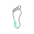 Varus-valgus wedge - 8 mm - Shore 30-35 - Green