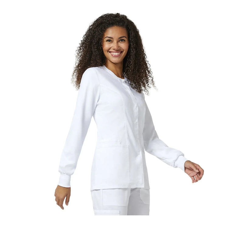 Compiègne - Veste médicale à boutons-pression - Femme - Cherokee Cherokee Authentic Workwear 