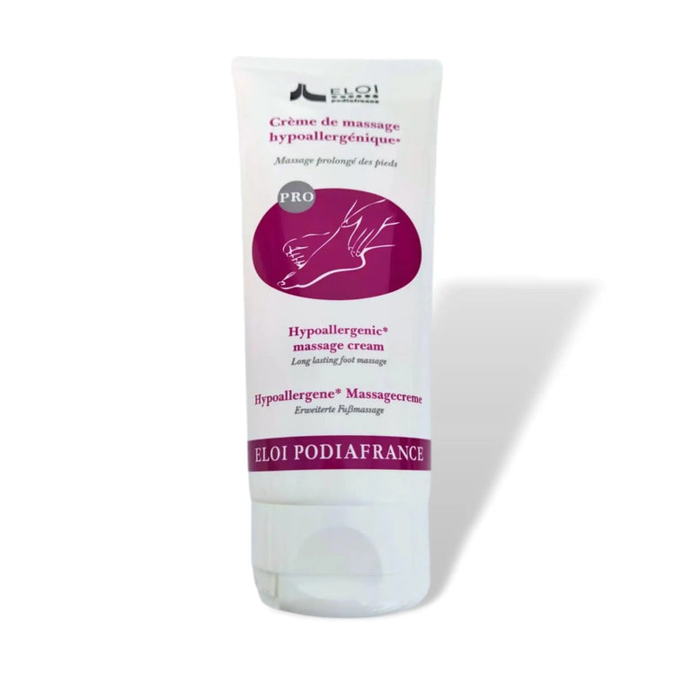 Crème neutre de massage hydratante hypoallergénique - 200 ml - Eliderma - My Podologie