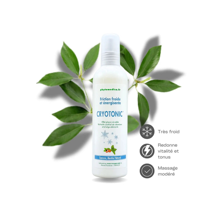 Cryotonic® - Kold og energigivende lotion - 250 ml - Phytomeda Laboratoires Phytomedica 