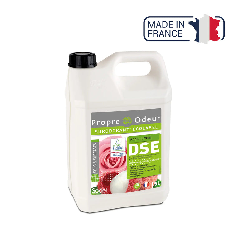 DSE - Ecolabel Superodor Detergent - 3 smagsvarianter - 1L eller 5L - Sodel Exeol 