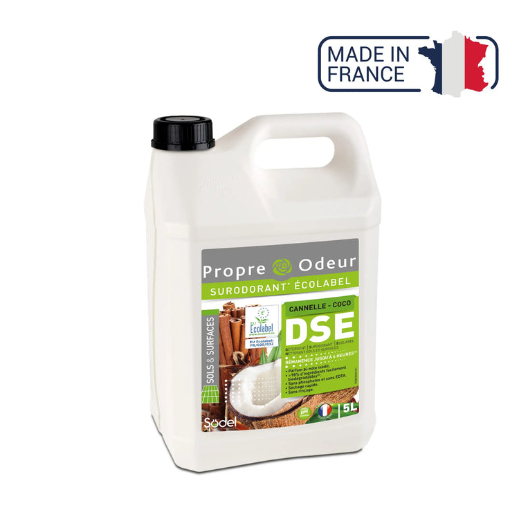 DSE - Ecolabel Superodor Detergent - 3 smagsvarianter - 1L eller 5L - Sodel Exeol 