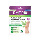Emtrix - Fugtgivende og nærende fodmaske - Alt i 1