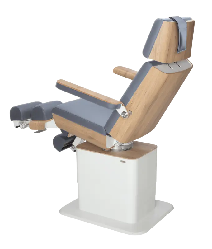 Fauteuil de pédicurie - MOON - Relevage électrique - Filaire - Ruck My Podologie 