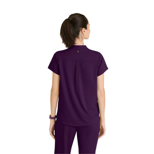 Flora - Tunique col à bande - Femme - Grey’s Anatomy Stretch Grey’s Anatomy 