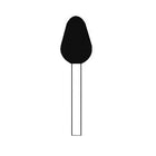 Bur 45013205 Diamant - Ortoplastik - Grove korn - 2,35 mm