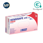 SENSISAFE examination gloves - Latex-free - Powder-free - Hypoallergenic - Box of 100 