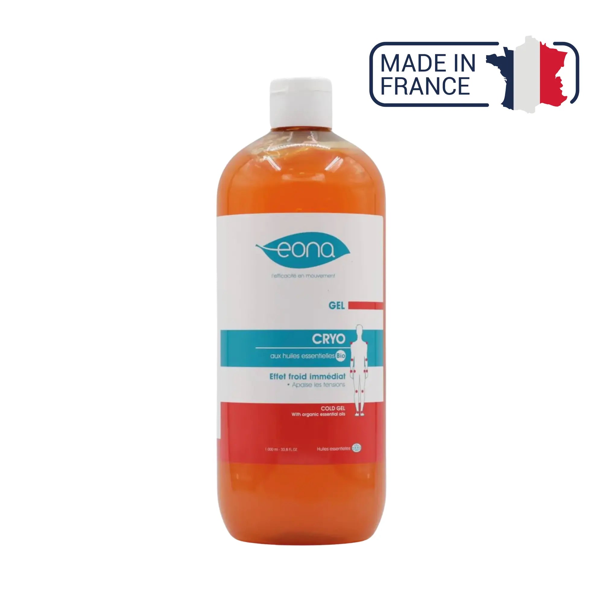 Gel Cryo - Apaise les tensions - Effet froid - Eona Eona  1 L