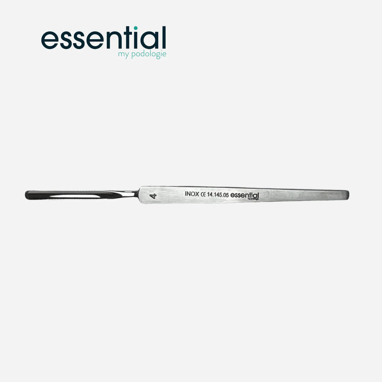 Gouge monobloc tranchante - 14,5 cm - Inox - Essential by My Podologie