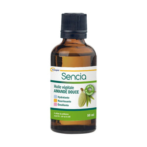 Huile amande douce 50 ml - Sencia - My Podologie