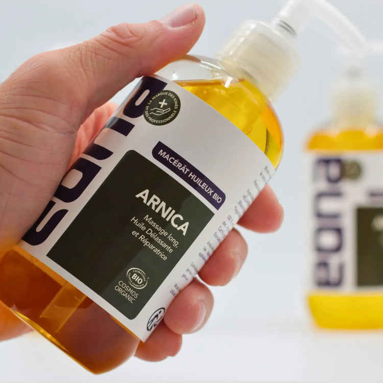 Organic massage oil - Arnica - two capacities - Eona Eona 