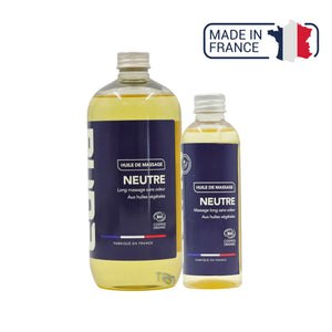 Neutral massageolie - Økologisk - 2 kapaciteter - Eona Eona 