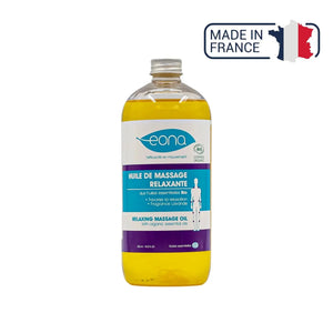 Massageolie - Afslappende - Økologisk - 2 kapaciteter - Eona Eona 
