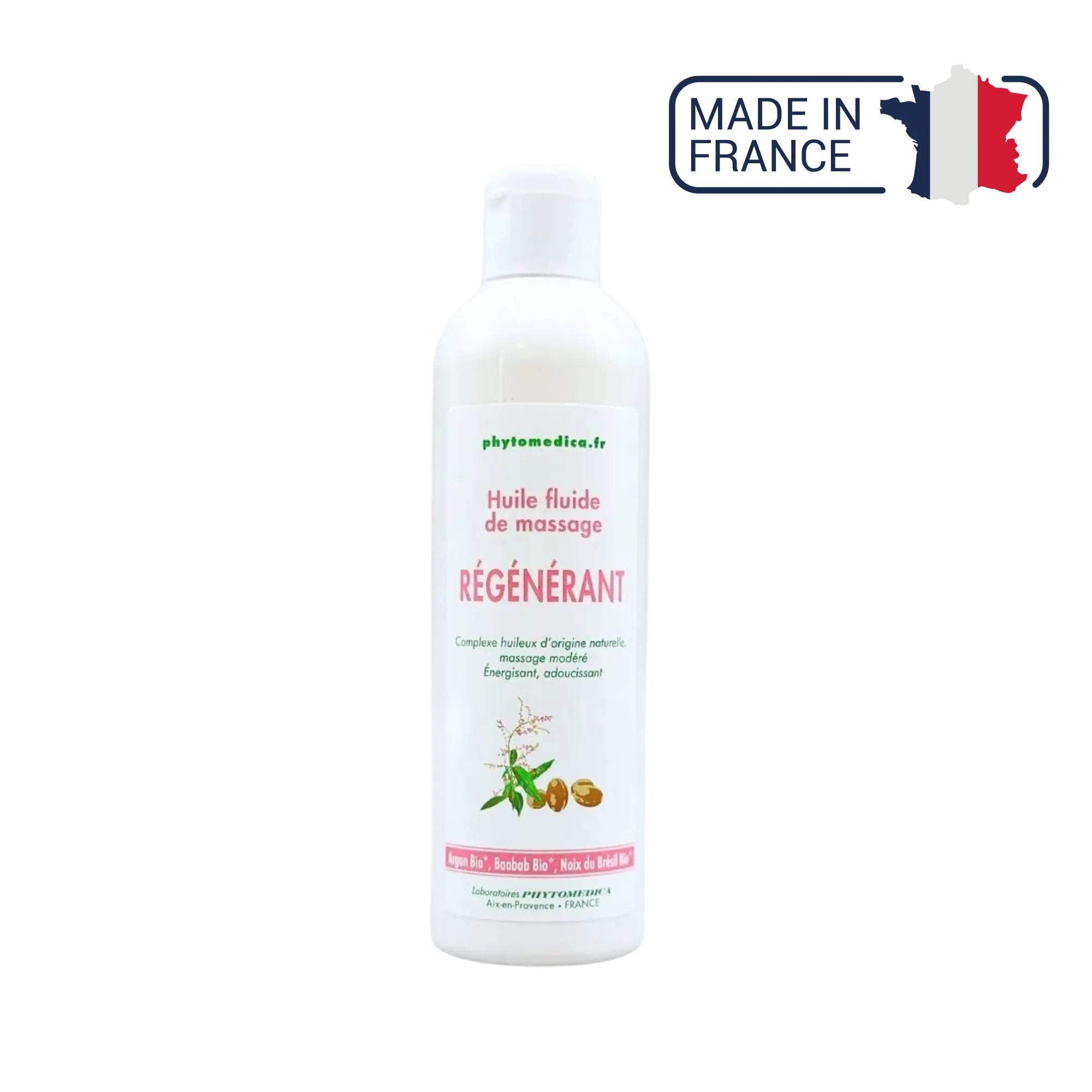 Regenererende massage flydende olie - Argan - 500 ml - Phytomedica Laboratoires Phytomedica 