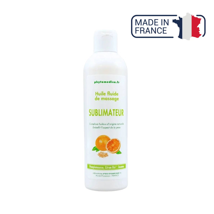 Drænende sublimerende massage flydende olie - 500 ml - Phytomeda Laboratoires Phytomedica 