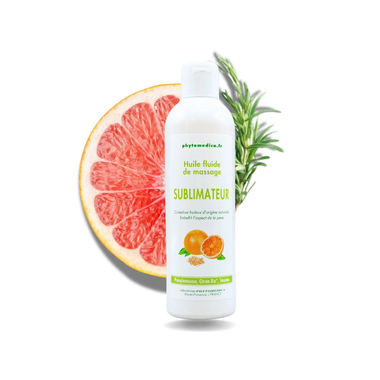 Drænende sublimerende massage flydende olie - 500 ml - Phytomeda Laboratoires Phytomedica 