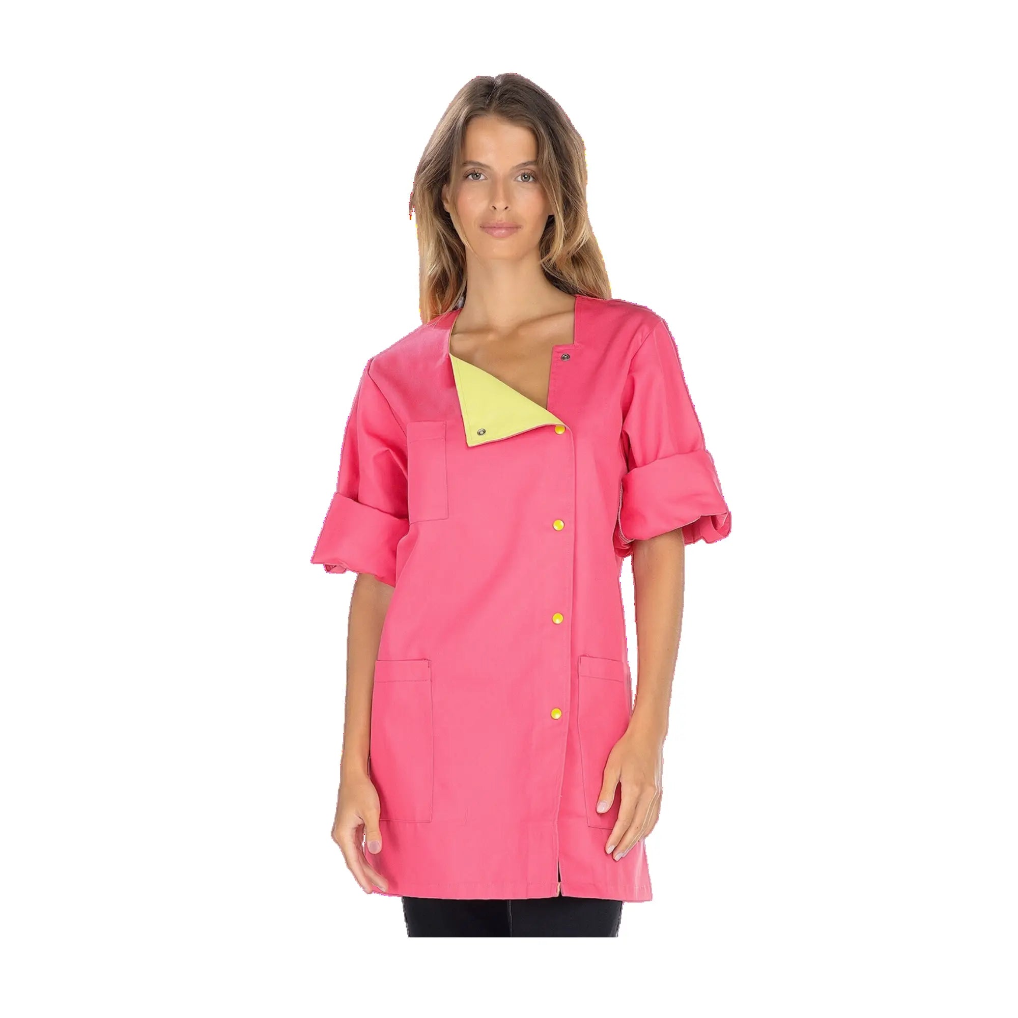 Julia - Tunique - MLT - Femme - 80 cm My Blouse  Sergé-Fuchsia-Grany-T6-XXXL