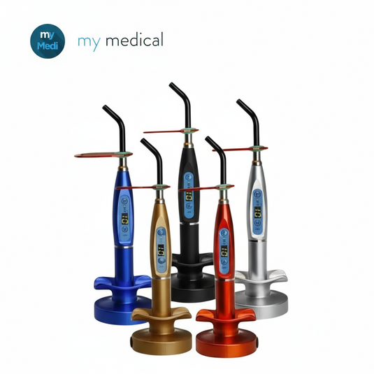 LED lyshærdende lampe - Trådløs - 1500 mW / cm² - 7 farver tilgængelige My Medical 