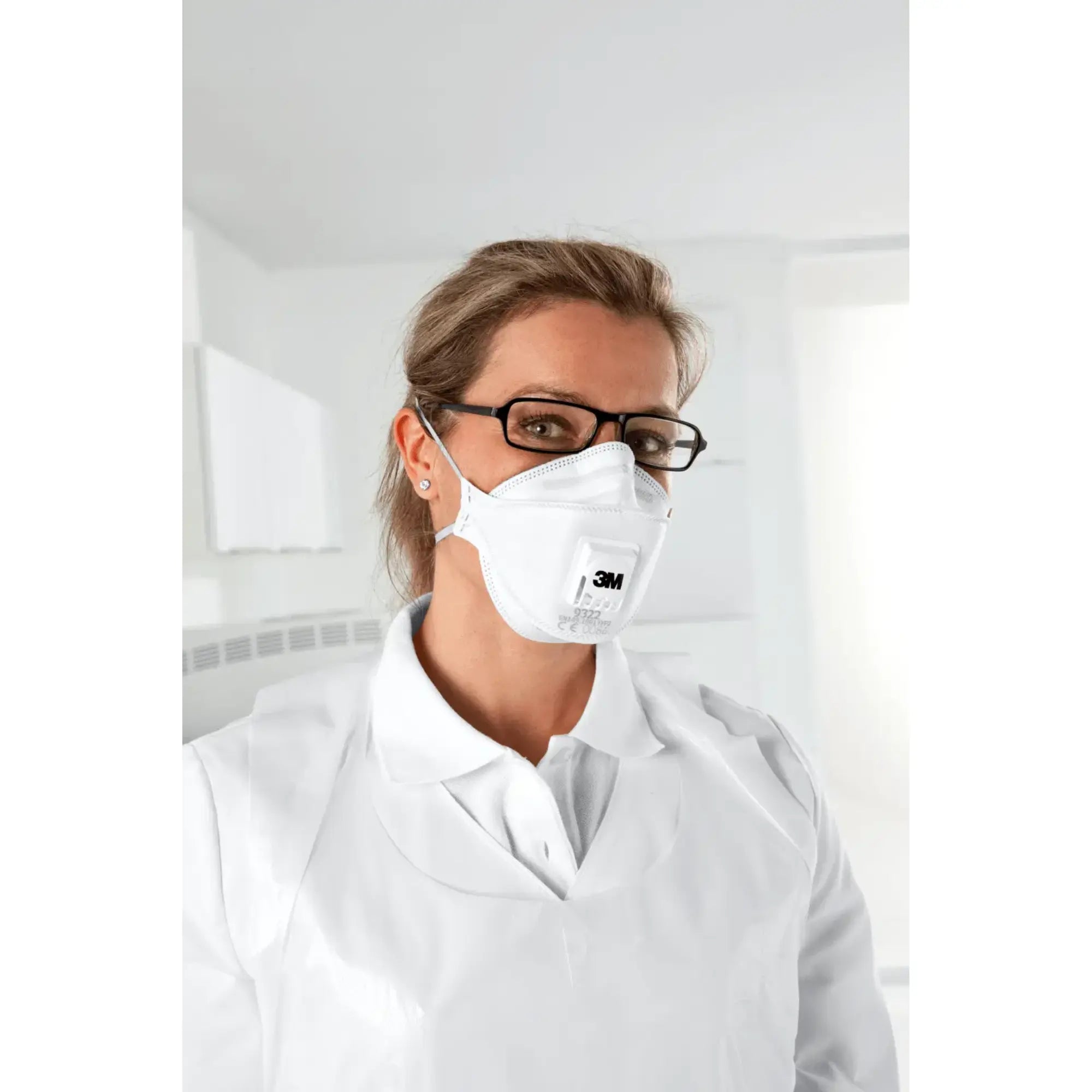 Lot de 10 masques FFP2 antipoussières avec soupape - 3M 3M 