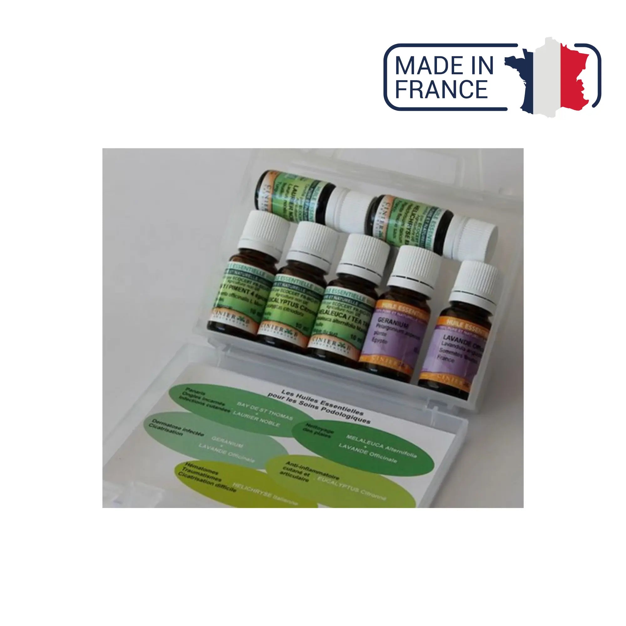 Mallette Podologique - 7 Huiles Essentielles - Laboratoires Cinier B Laboratoires Cinier B 