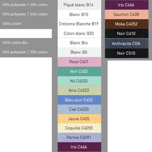 Manu - Pantalon Iris - Mixte - Ceinture élastique - Sans poche My Blouse 