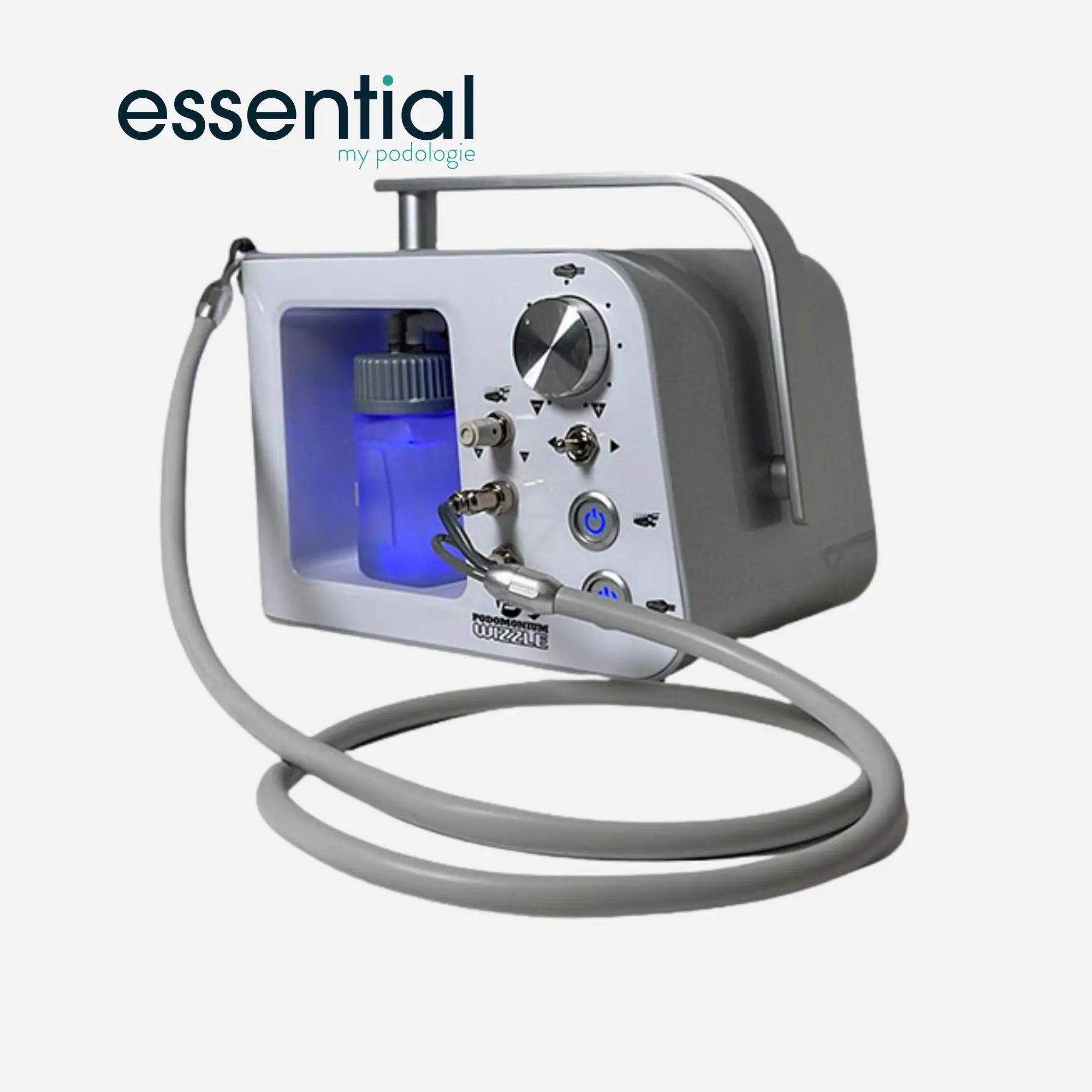 Micromoteur à spray Podomonium Wizzle avec pédale - 40 000 tpm - Essential by My Podologie Essential 