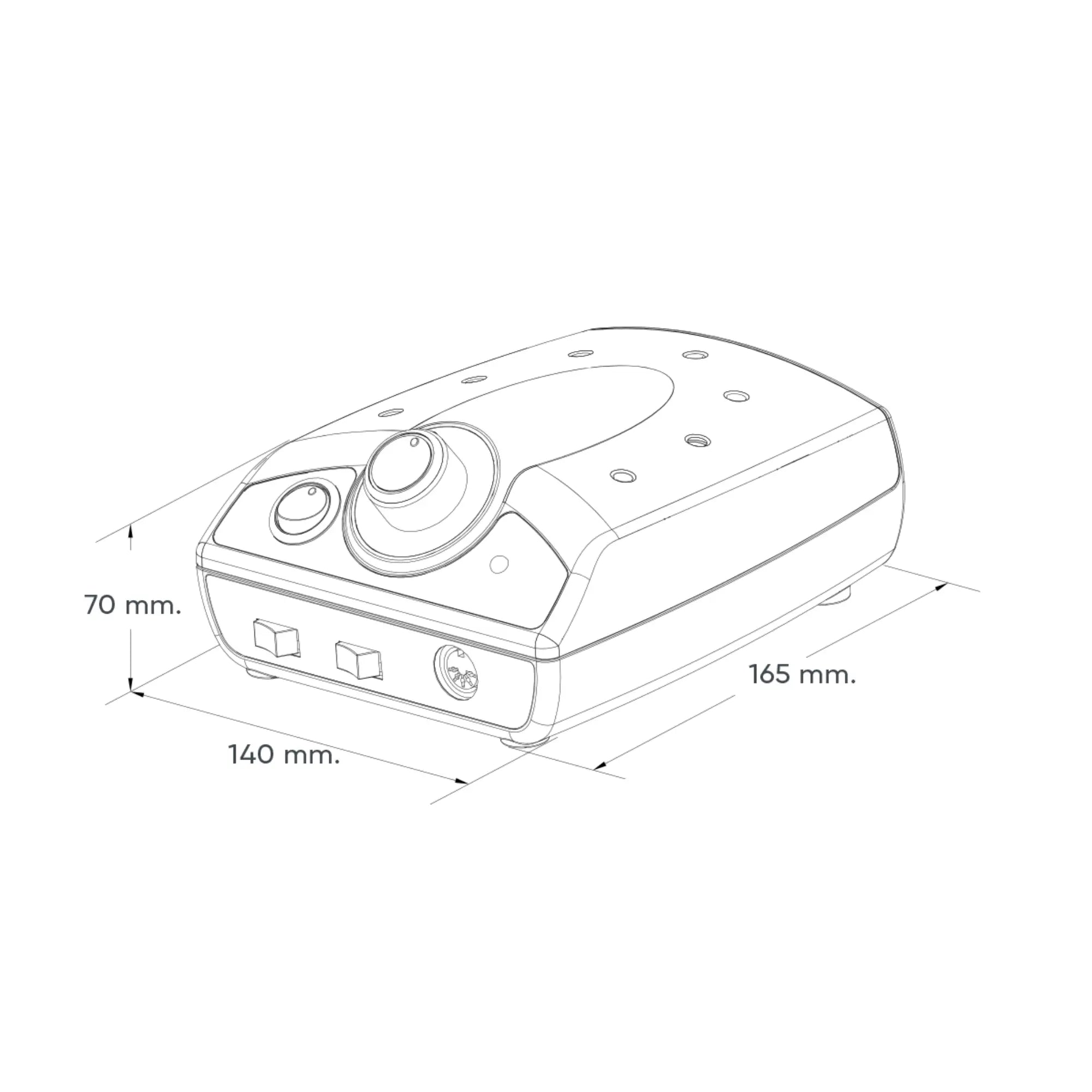 Micromoteur filaire de pédicurie - 35 000 tr/min - Expert by My Podologie Expert 